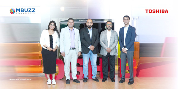 MBUZZ Technologies and Toshiba Gulf Unites